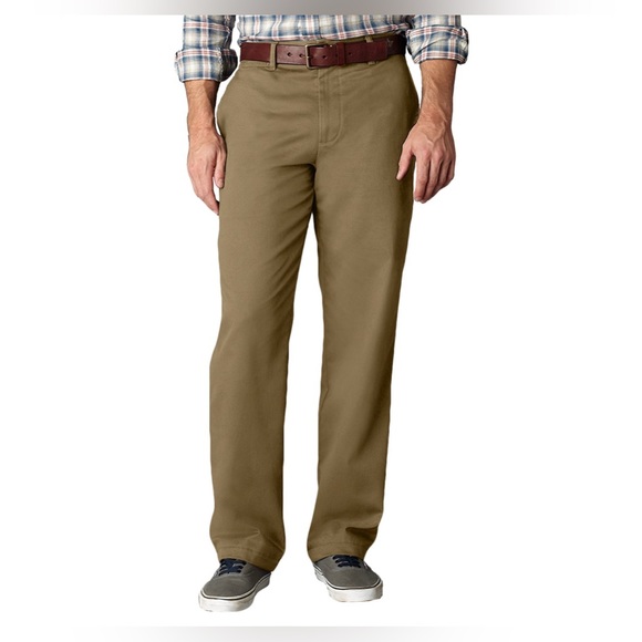 NWT Men’s Dockers Saturday Khaki D3 Classic-fit Flat-Front Pants Size 30x30 - Picture 1 of 7